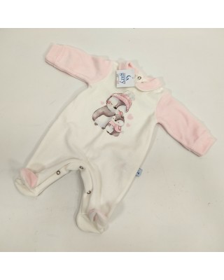 Tutina Neonata Pinguino Personalizzabile con Nome