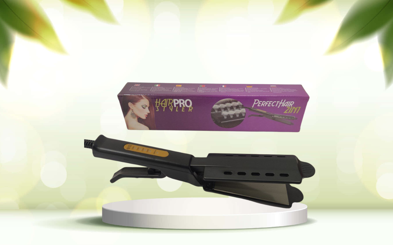 Scopri la piastra Hair Pro Style 2 in 1: asciuga e liscia i tuoi capelli in un attimo
