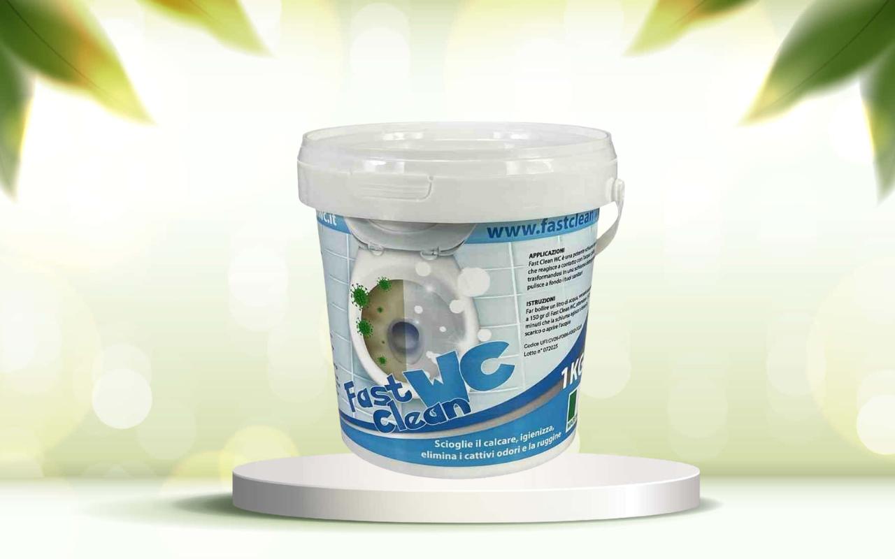 Scopri come eliminare calcare e sporco dal WC senza fatica con Fast Clear WC